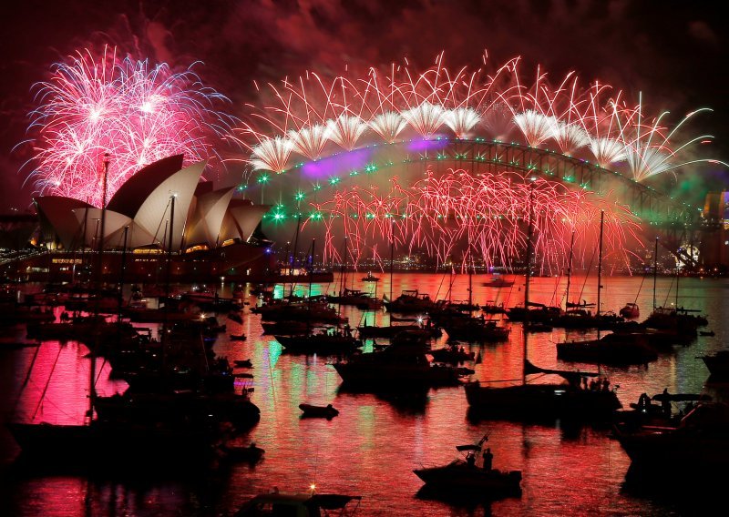 Raskošan vatromet u Sydneyu za doček 2017.