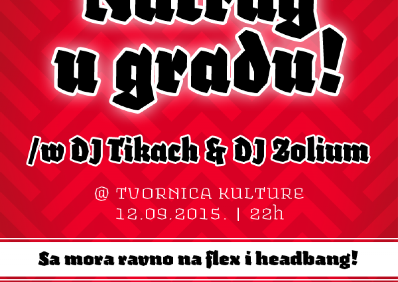 Prvi sezonski party Hip Hop Unityja u Tvornici kulture