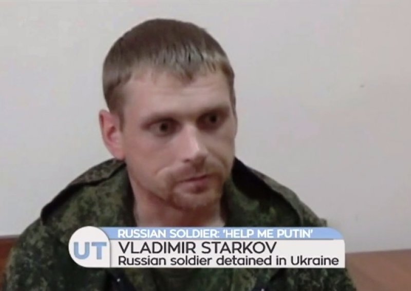 Ruski časnik zarobljen u Ukrajini: Putine, pomozi