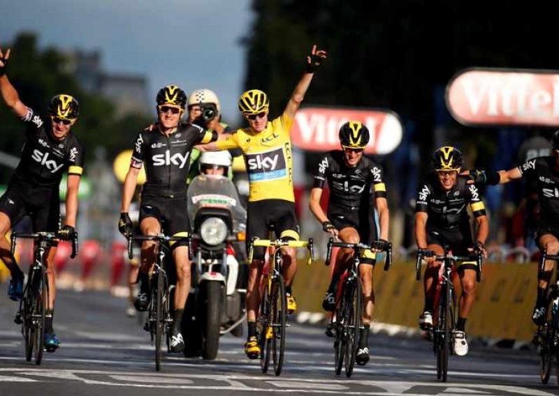 Froome u Parizu proslavio pobjedu na Tour de Franceu