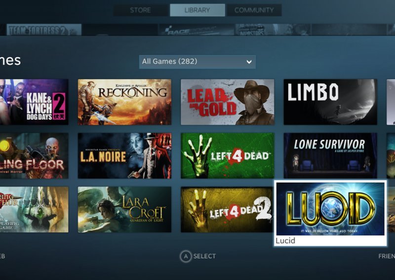 Steam lansiran u 'Big Picture' modu