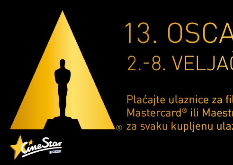 13. Oscar revija u Cinestar kinima - filmska ostvarenja godine na velikom platnu