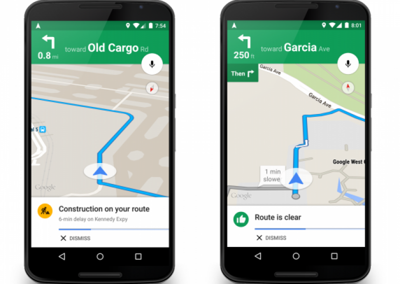 Google Maps će vas odsad upozoravati na prometne zastoje
