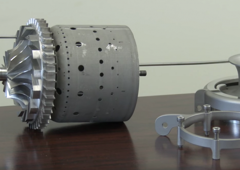 3D ispisom do mlaznog motora