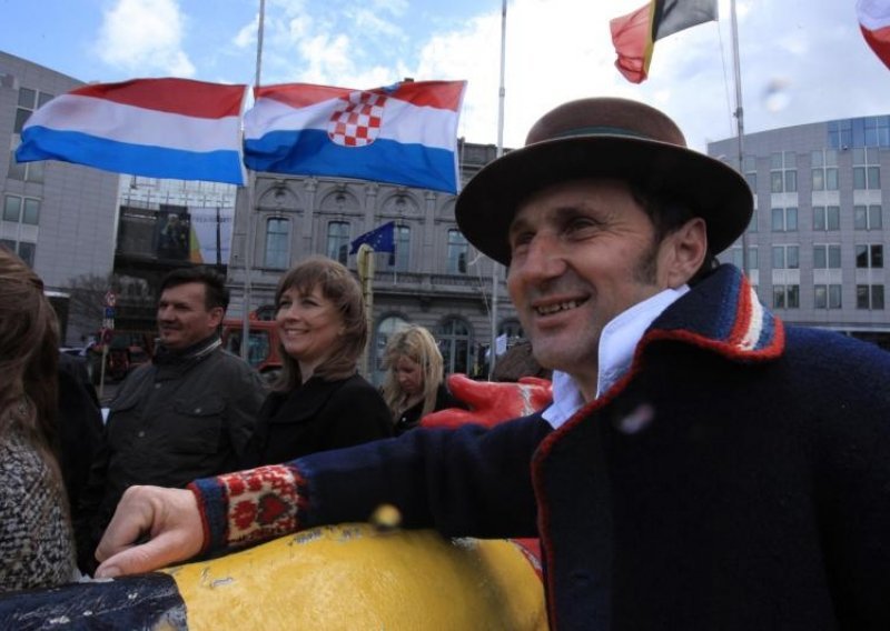 Prosvjed u Bruxellesu zbog mliječnih kvota, Hrvati zabrinuti