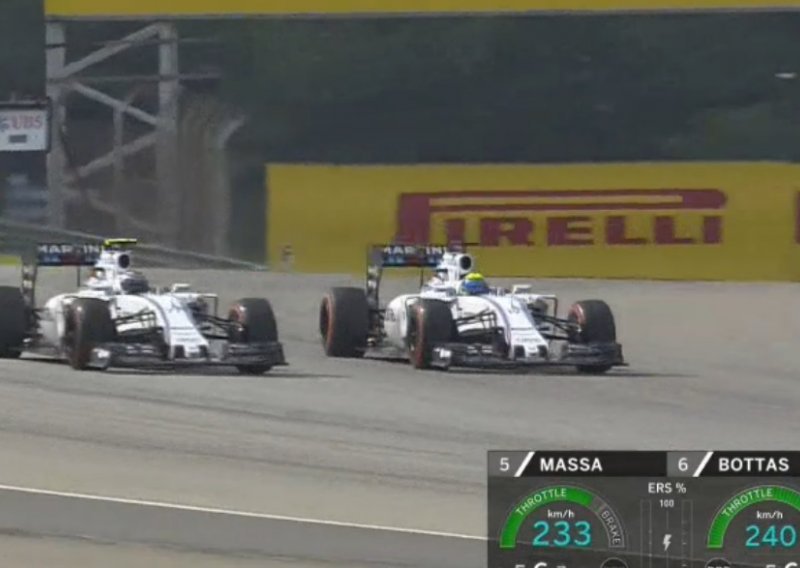 Potez utrke: Ovome se Massa baš i nije nadao!