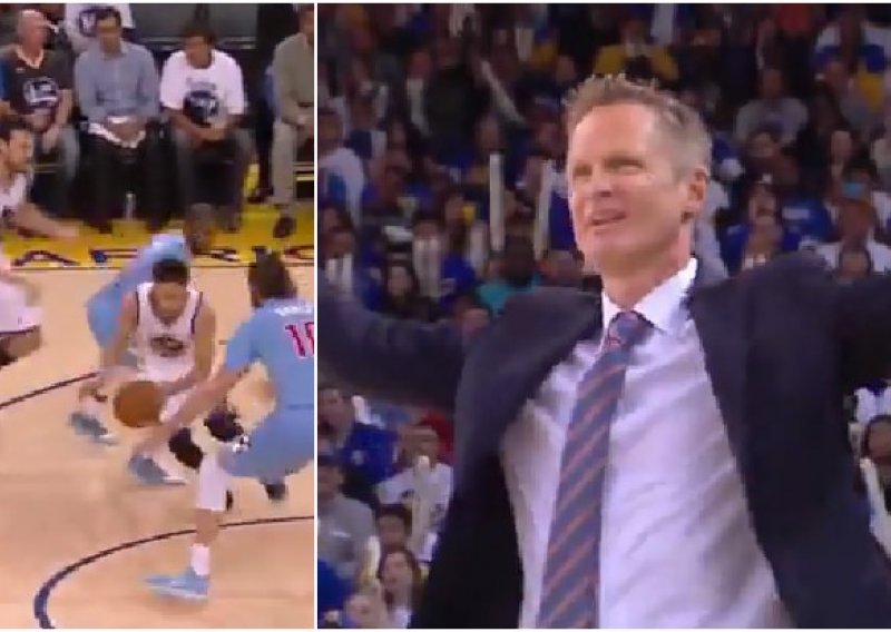 Curryjev dribling i luda trica; trener Kerr nije mogao vjerovati!