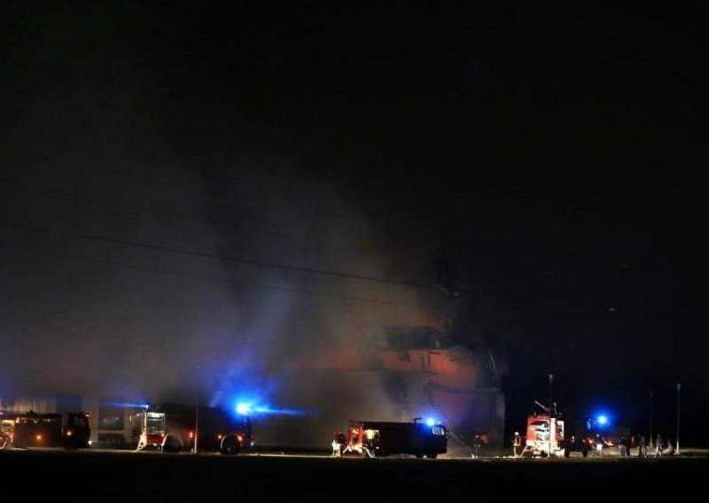 Veliki požar u tvrtki Zorana Gopca