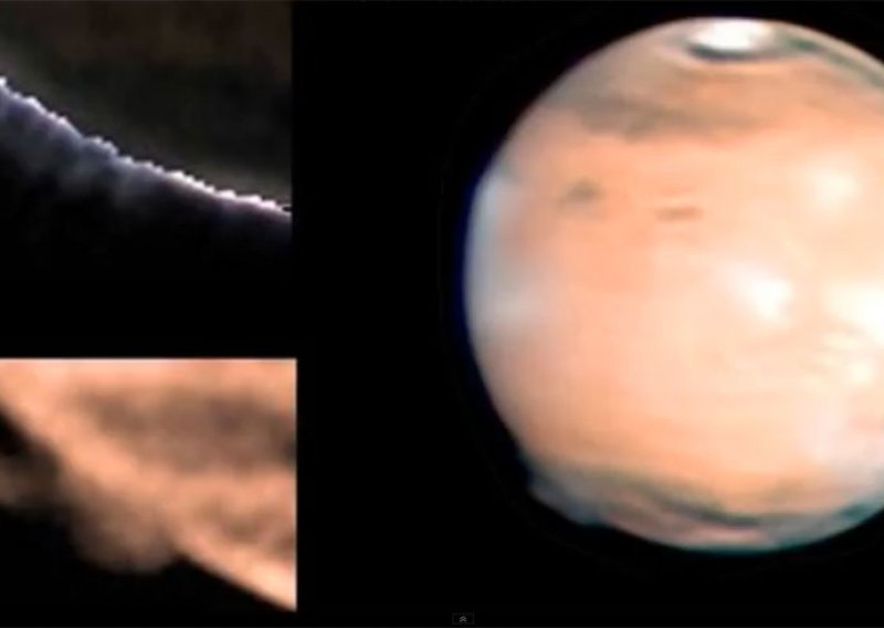 Nad Marsom snimljen misteriozan sjaj