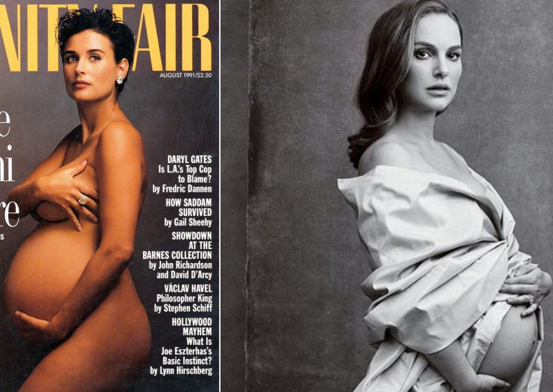 Trudna Natalie Portman pozirala baš poput Demi Moore