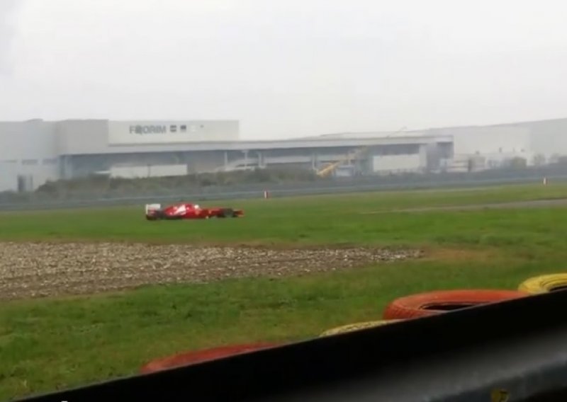 Procurila snimka prvog Vettelovog testiranja Ferrarija!