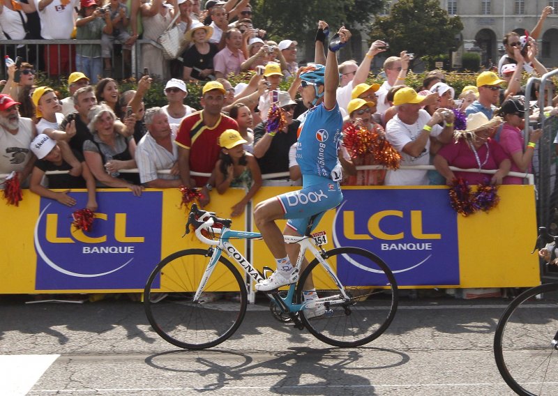 Fedrigu 'kraljevska' etapa, Contador vodeći