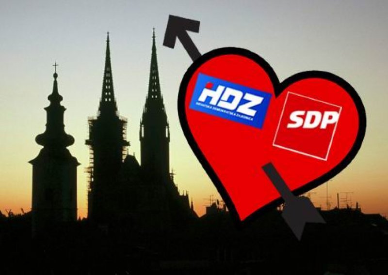 Uspjela Tuđmanova pomirba: imamo koaliciju SDP-HDZ!