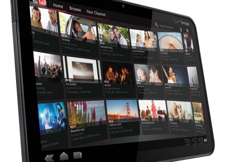 Motorola Xoom inicijalno bez Flasha