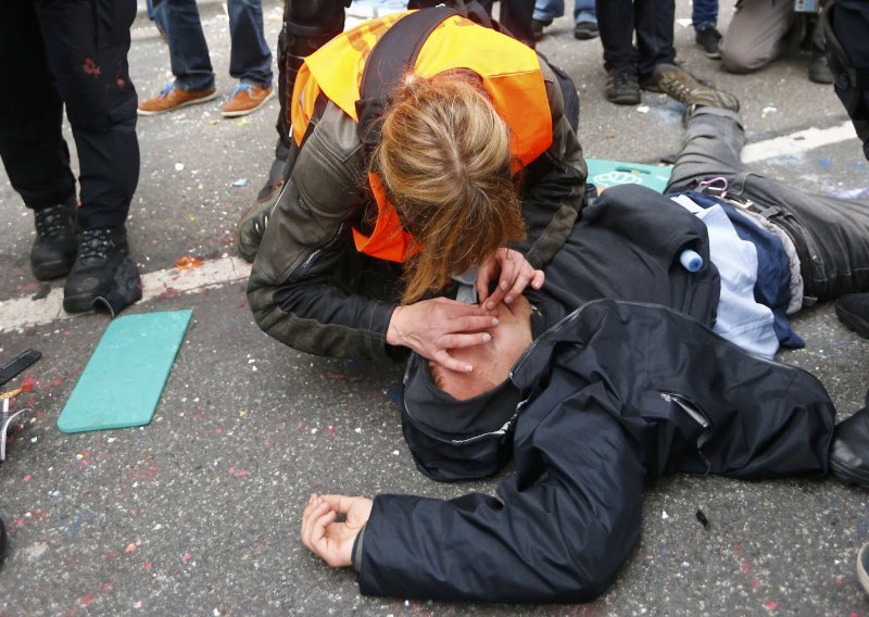 Frankfurtom marširalo 7000 ljudi iz pokreta Blockupy