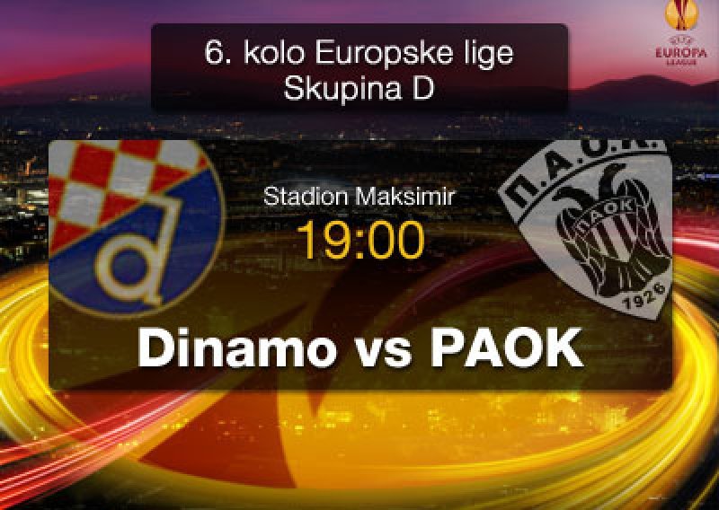 PAOK zaustavio Dinamo na putu do euro proljeća