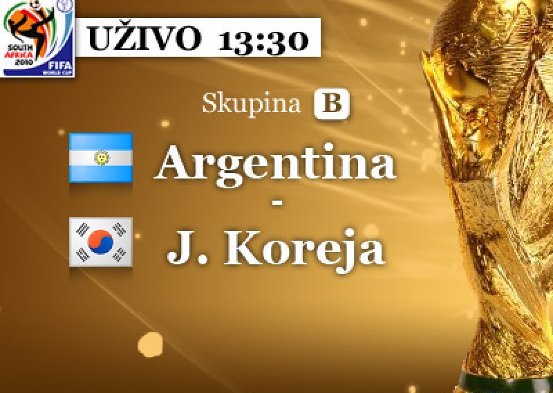 Argentinci razbili Južnu Koreju