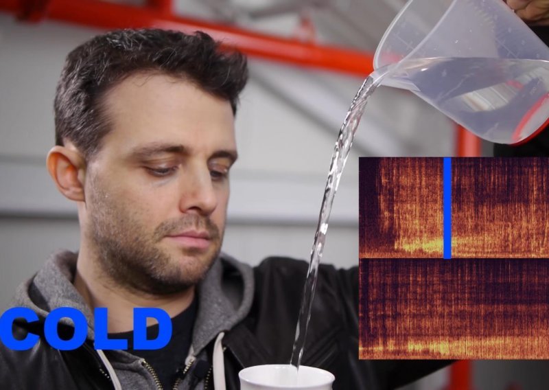 Znate li raspoznati temperaturu vode po zvuku?