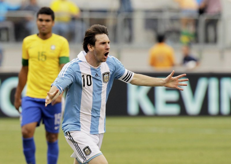 Argentina – Brazil 4:3, 'hat-trick' Messija