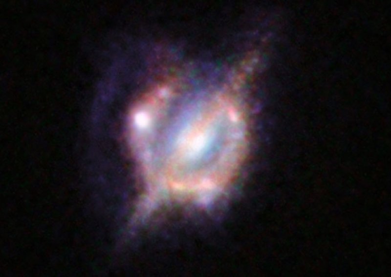 Pogledajte najbolju snimku sudara galaksija