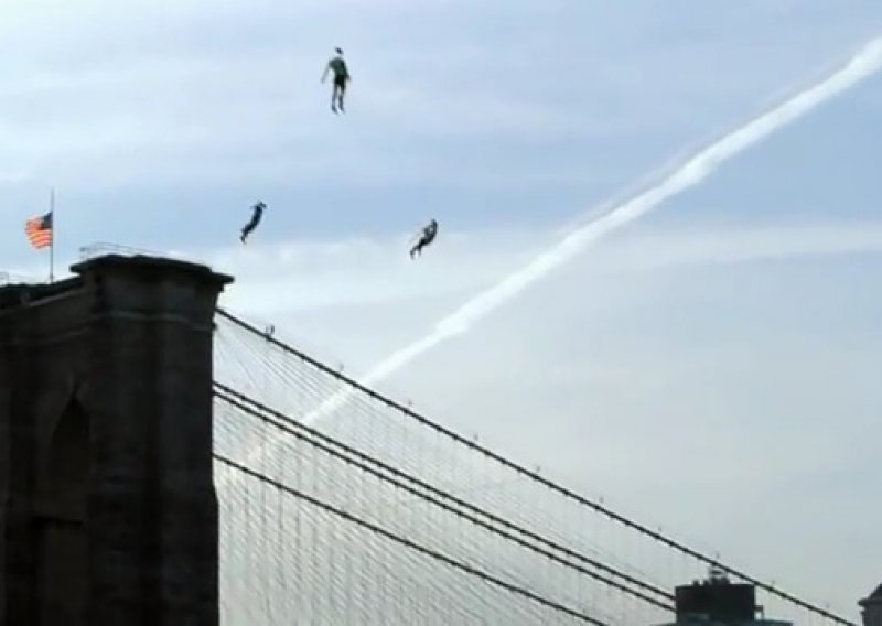 Pogledajte leteće 'ljude' nad New Yorkom