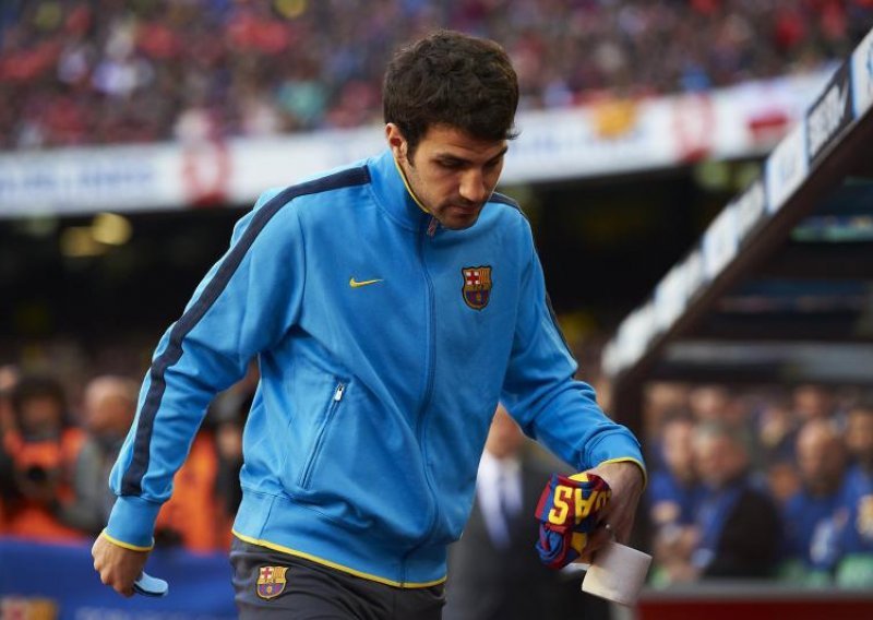 Nezadovoljni Fabregas: Nisam došao u Barcu sjediti na klupi
