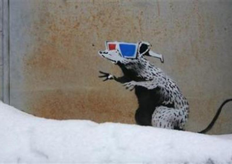 Čistači prebojali grafit slavnog Banksyja