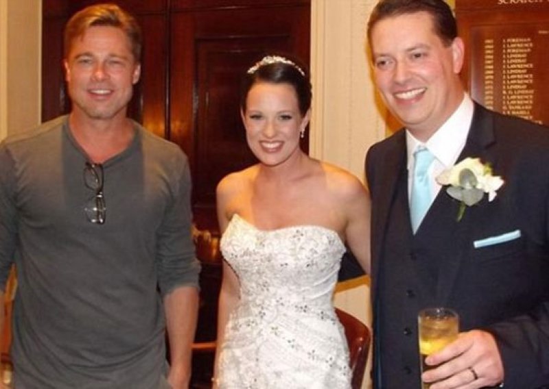 Brad Pitt im upao na vjenčanje i ostavio sve u šoku
