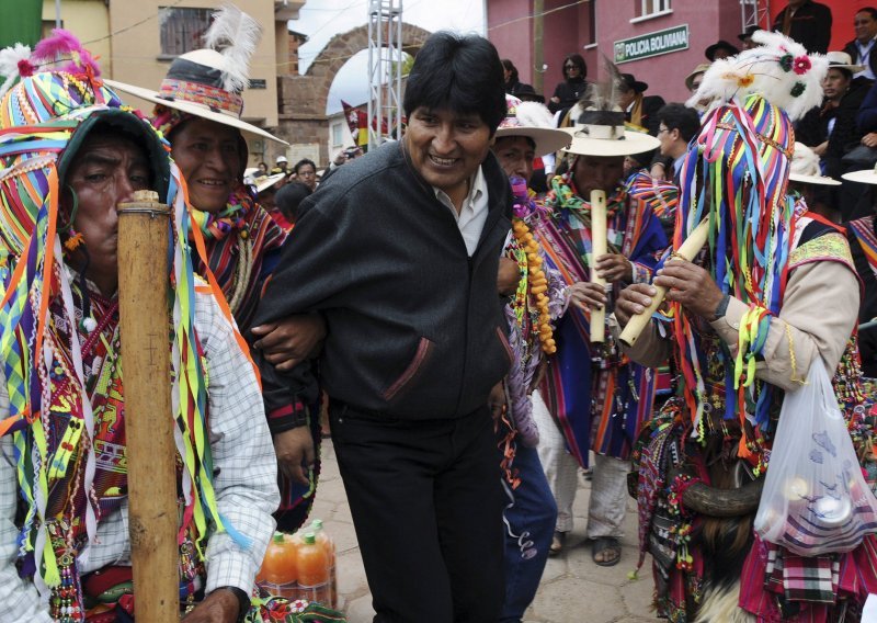 Morales zatražio pomoć od andskih bogova