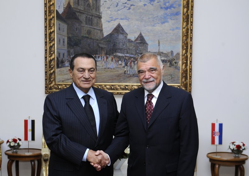 Mubarak očekuje doprinos RH miru na Bliskom istoku