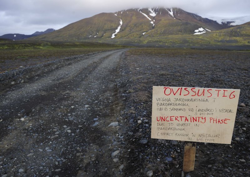 Potresi na Islandu nakon erupcije vulkana