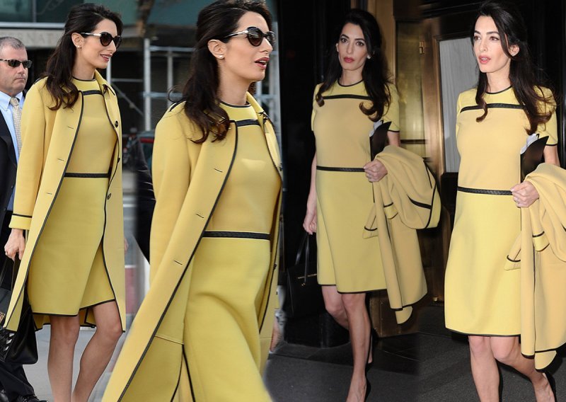 Amal Clooney modno briljira i u trudnoći