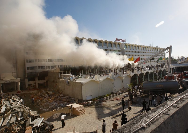 Gori hotel Marriott u Islamabadu