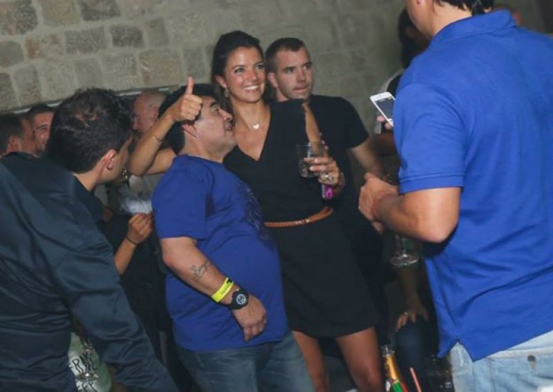 Maradona se ludo zabavljao u Dubrovniku