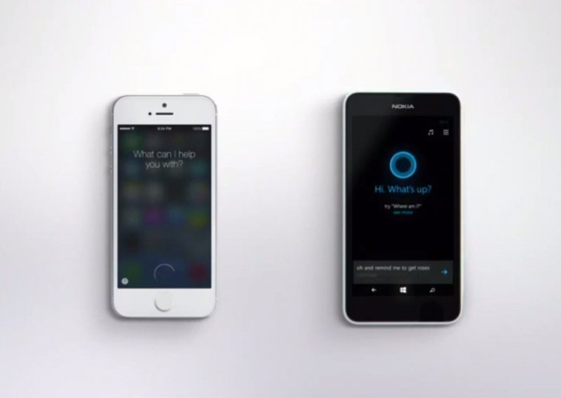 U novoj reklami Microsoftova Cortana ‘ispljuskala’ Siri