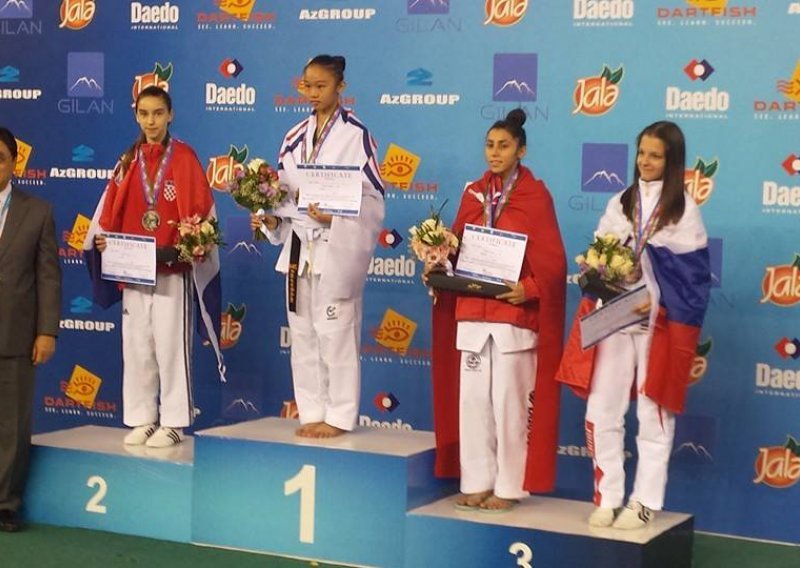 Nove svjetske taekwondo medalje za Hrvatsku