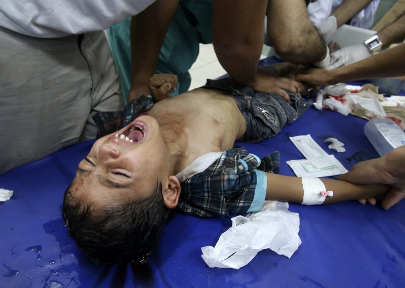 Broje se mrtvi u napadu na bolnicu u Gazi