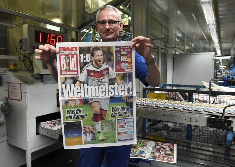 Euforija u njemačkim medijima dosegla vrhunac: Za povijest!