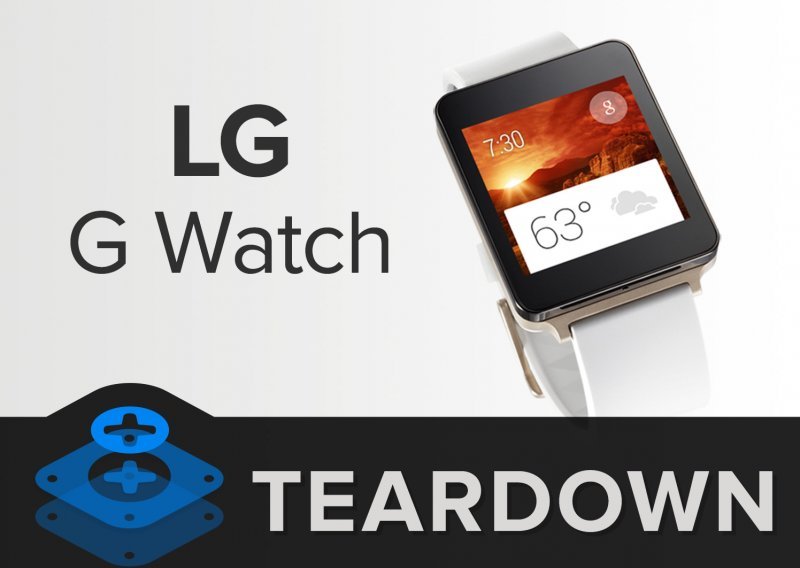 iFixit rastavio i LG G Watch, iznenađujuće popravljiv gadget