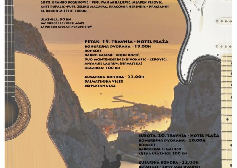 Omiš guitar fest pred vratima