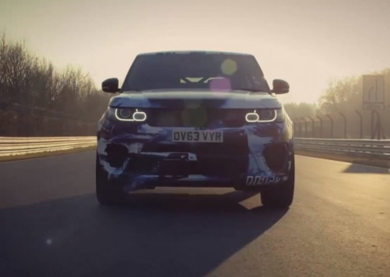 Što Range Rover Sport SVR traži na Nurburgringu?