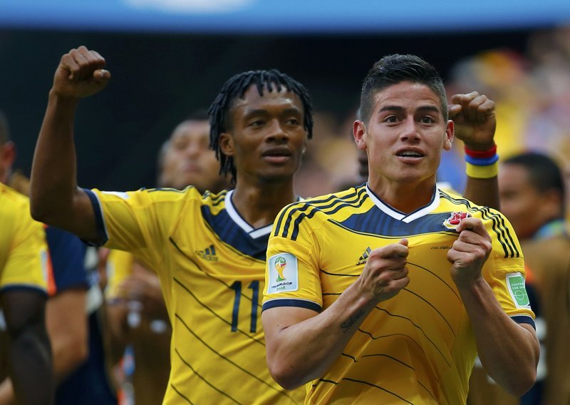 Kolumbija dominantna, Grci sretno do Kostarike!