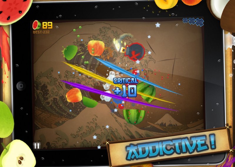 Fruit Ninja Kinect skinut preko milijun puta