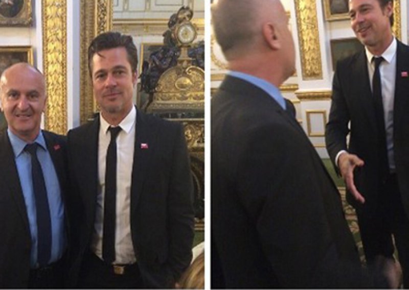 Ministar Matić fotkao se s Bradom Pittom