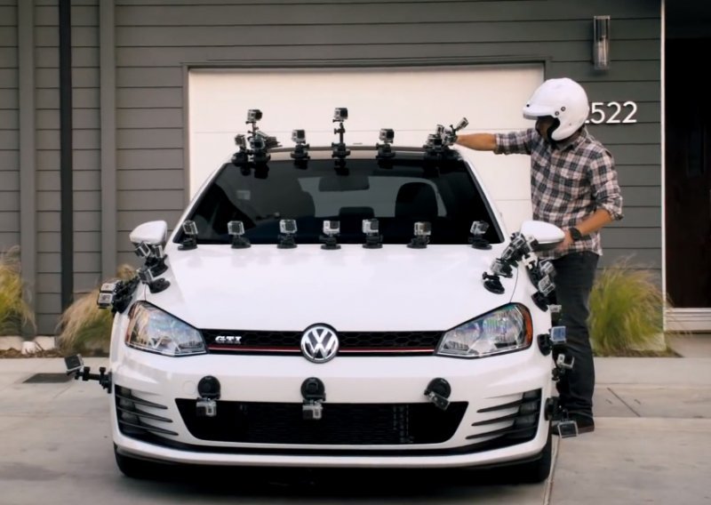 Što se dogodi kad Golf GTI oblijepite kamerama GoPro?