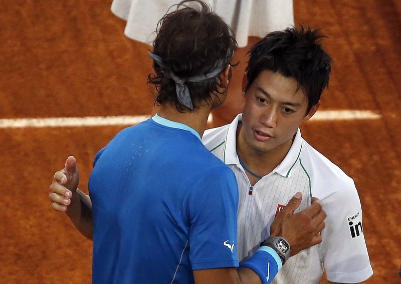 Nishikori bio pred pobjedom pa predao finale Nadalu!