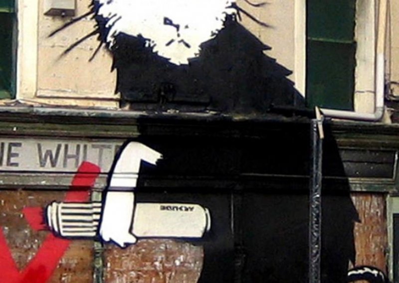 'Spašena' Banksyjeva djela odlaze na aukciju