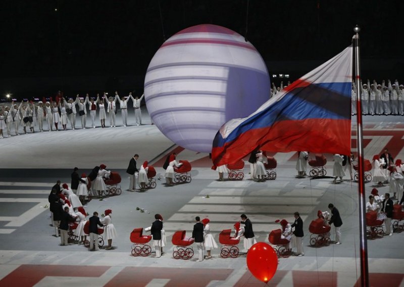 Povijesnim spektaklom Rusi poslali sportaše u borbu za medalje