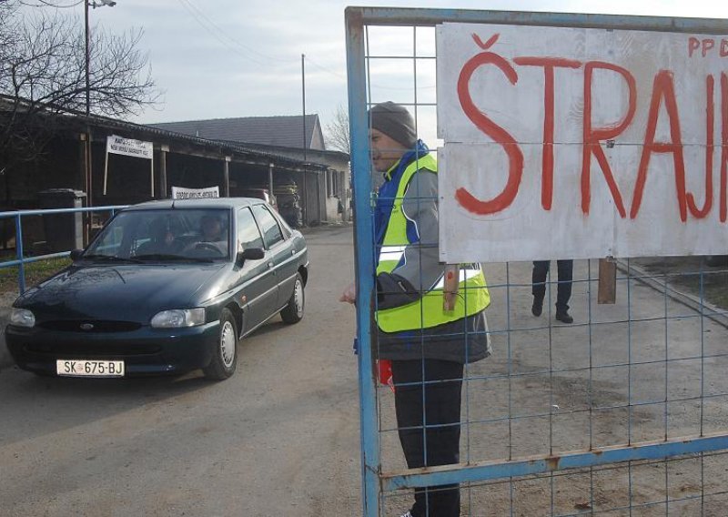 Vodoprivreda Sisak stupila u štrajk