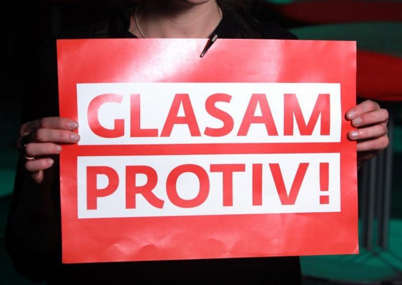 'Pozivamo građane da izađu na referendum i glasaju protiv!'